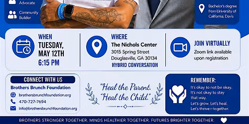 2nd Tuesday Mental Health Tuneup-\u201cTake your Child Back- Inner Healing\u201d