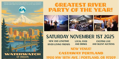 WaterWatch 40th Anniversary Celebration and Annual Auction