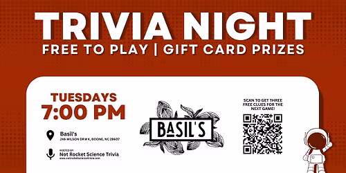 Trivia Night at Basil's