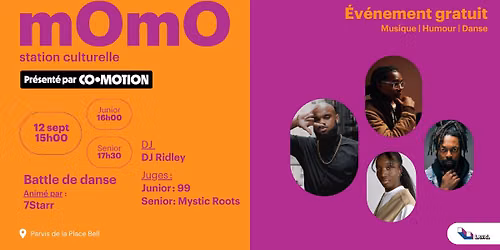 Battle de danse All Styles-Junior & Senior | Station culturelle Momo