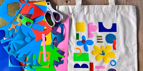 The Colour Lab: Print & Press Colourful Tote Bag Personalisation