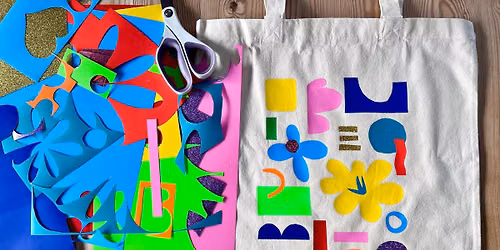 The Colour Lab: Print & Press Colourful Tote Bag Personalisation