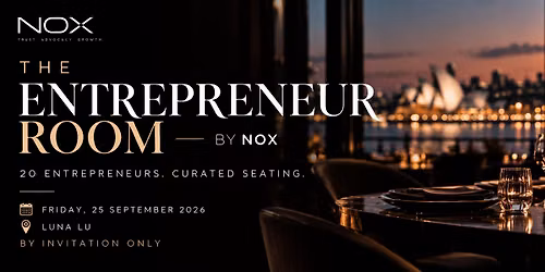 THE ENTREPRENEUR ROOM \u2014 BY NOX