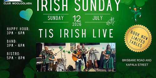 Irish Sunday with TIS Irish Live!