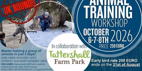Workshop Training a Group of Animals