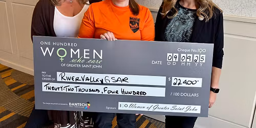 100 Women Who Care of Greater Saint John December Meeting 