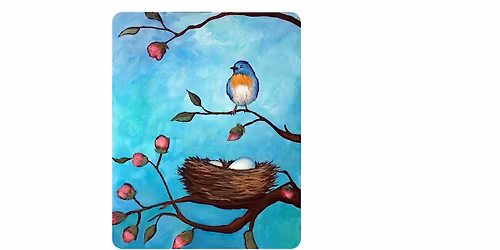 Calgary\u2019s Paint & Sip Experience at Raw Canvas: $25 Tuesday, Level 1