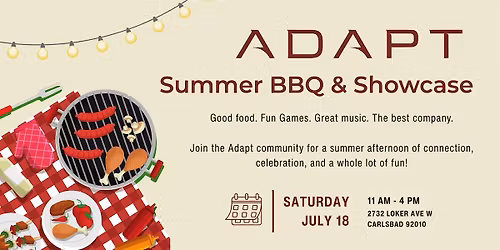 Adapt Summer BBQ and Showcase