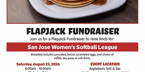 SJWSL Flapjack Breakfast Fundraiser