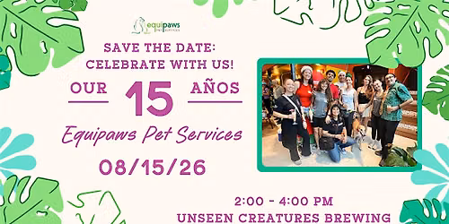 Yappy Hour at Unseen Creatures Brewing!