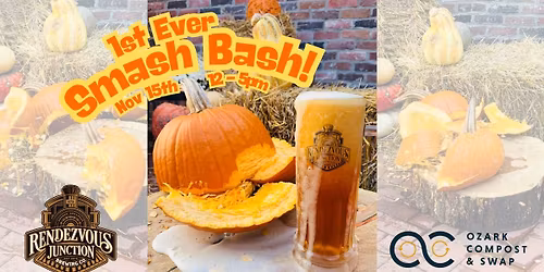 Smash Bash - 1st Ever RJBC Pumpkin Smashing Party w\/ Ozark Compost!