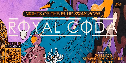 Royal Coda: Nights of the Blue Swan Tour, live in West Chicago at The WC Social Club!