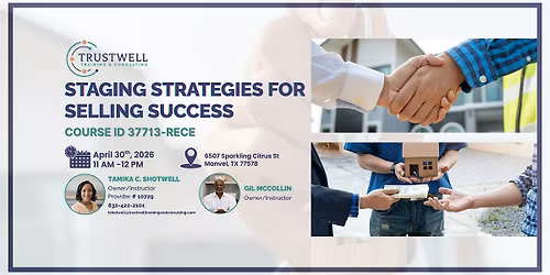 Staging Strategies For Selling Success