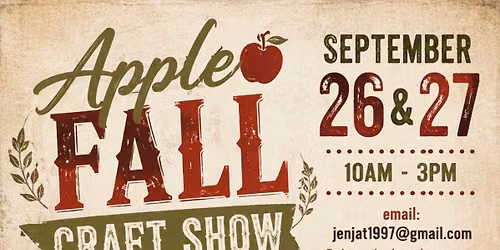 Apple Fall Craft show