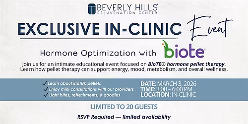 Biote x Beverly Hills Rejuvenation Center