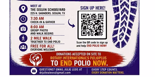 World Polio Day Walk for Polio