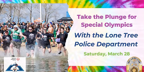 Polar Plunge with the Lone Tree Police Department