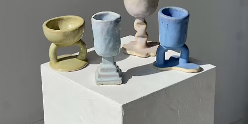 Ceramics Goblet Father's Day Pottery Class - Handbuilding Ceramics Workshop