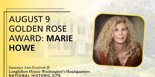 Golden Rose Poetry Award: Marie Howe