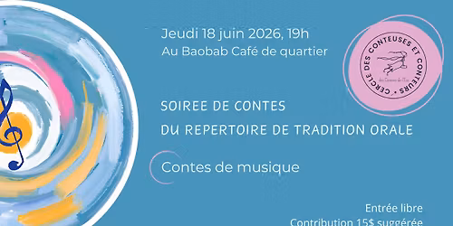 Soir\u00e9e de contes au Baobab - LA MUSIQUE