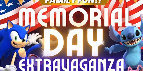 MEMORIAL DAY CHARACTER EXTRAVAGANZA