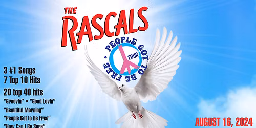 The Rascals at Bethel Woods Center For The Arts