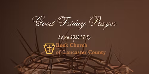 Good Friday Prayer Service