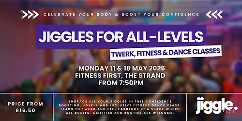 All-Level Jiggles: May Twerk Dance & Fitness Classes in London