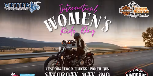 International Women's Ride Day Poker Run