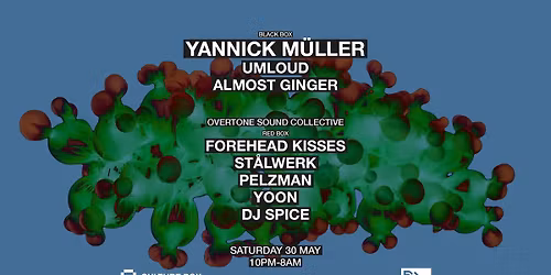 YANNICK M\u00dcLLER \/ UMLOUD \/ ALMOST GINGER \/ OVERTONE SOUND COLLECTIVE: FOREHEAD KISSES \/ ST\u00c5LWERK \/ PE