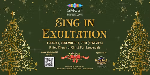 Sing In Exultation: Holiday Carols by GMCSF's Tropical Wave