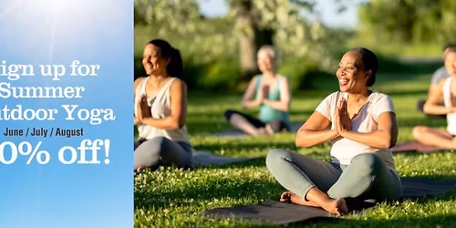 Summer Outdoor Yoga at Blandford