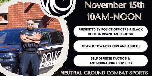 Free Self Defense Seminar 