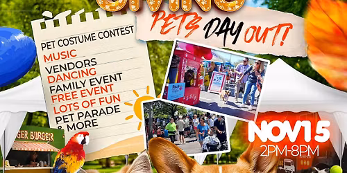 \ud83c\udf42ThanksFUR Giving - Pets Day Out \ud83d\udc3e