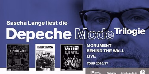 Bleicherode: Depeche Mode - Sascha Lange live in Filmtheater Bleicherode