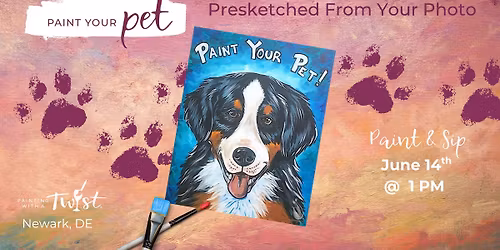 \ud83c\udfa8\ud83d\udc3e Paint Your Pet Night \u2013 3-Hr Custom Art *Presketched* Create a One-of-a-Kind Keepsake! \ud83d\udc3e\ud83c\udfa8