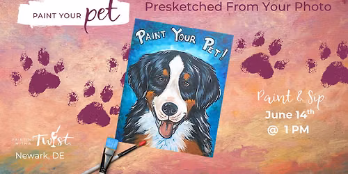 \ud83c\udfa8\ud83d\udc3e Paint Your Pet Night \u2013 3-Hr Custom Art *Presketched* Create a One-of-a-Kind Keepsake! \ud83d\udc3e\ud83c\udfa8
