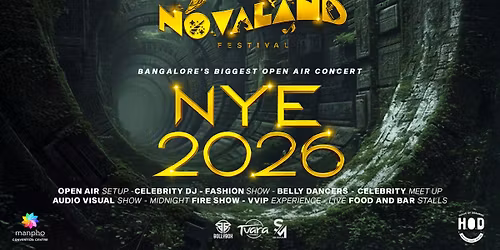 Novaland 2026 Bengaluru\u2019s Biggest Open Air New Year Party