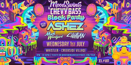 Mood Swing & Chevy Bass Block Party  - Whistler, BC Canada \ud83c\udde8\ud83c\udde6