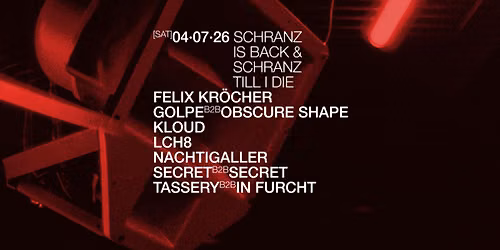 SCHRANZ IS BACK & SCHRANZ TILL I DIE 
