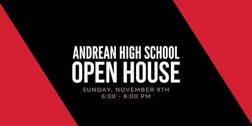 Andrean High School Open House