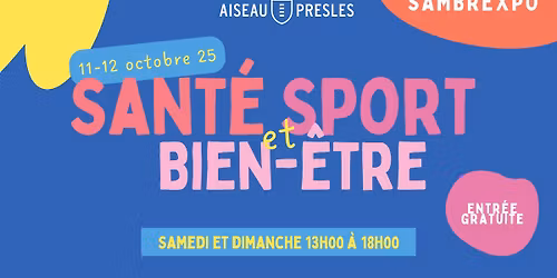 13e salon de la Santé, du bien-être et du Sport 2025