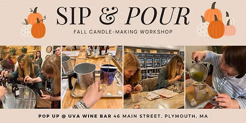 Pour Your Own Fall Candle at Uva Wine Bar