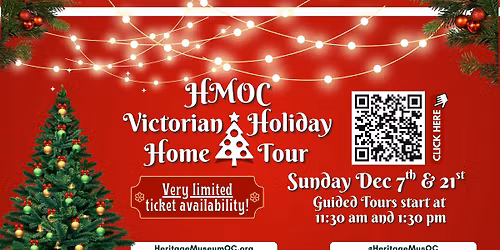 HMOC Victorian Christmas Open House