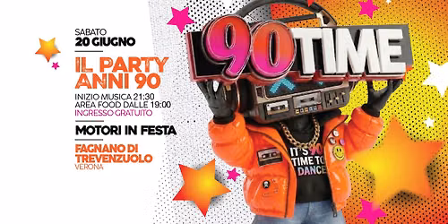 90 TIME  - MOTORI in FESTA @ Fagnano di Trevenzuolo - Ingresso Gratuito