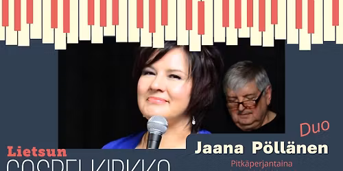 Jaana P\u00f6ll\u00e4sen konsertti Lietsun Gospelkirkossa