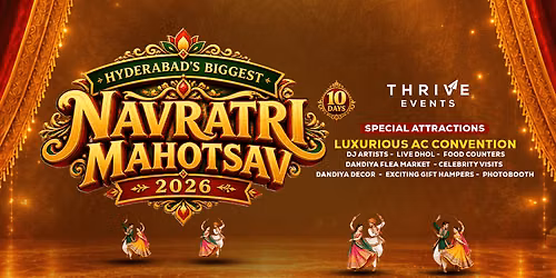 Hyderabad's Biggest Navratri Mahotsav 2026