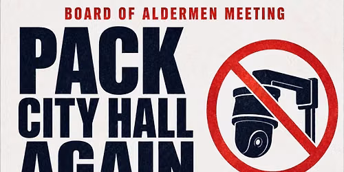 PACK CITY HALL AGAIN: Take the Cameras Down