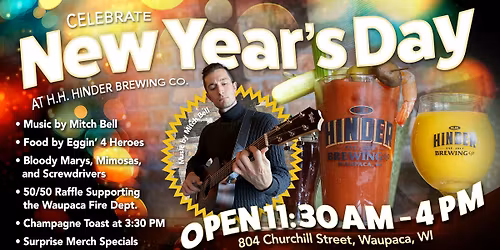New Year's Day at H.H. HINDER Brewing Co.