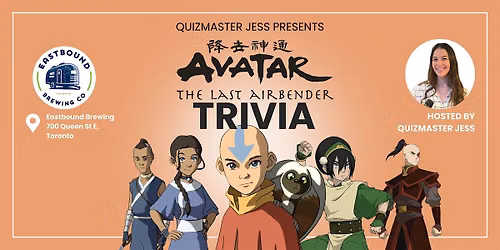 Avatar: The Last Airbender Trivia at Eastbound Brewing